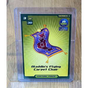 Virtual Magic Kingdom VMK Disney Aladdin's Flying Carpet Chair